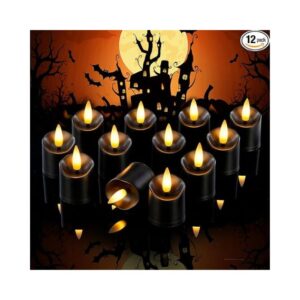 Black Tea Lights Candles
